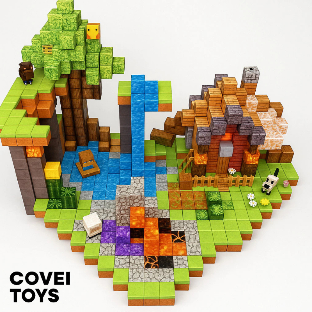 Blocos Magneticos De Montar Construção 63/80//10