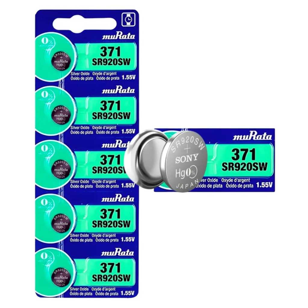 bateria sony/murata SR920  371 cartela com 5 unida