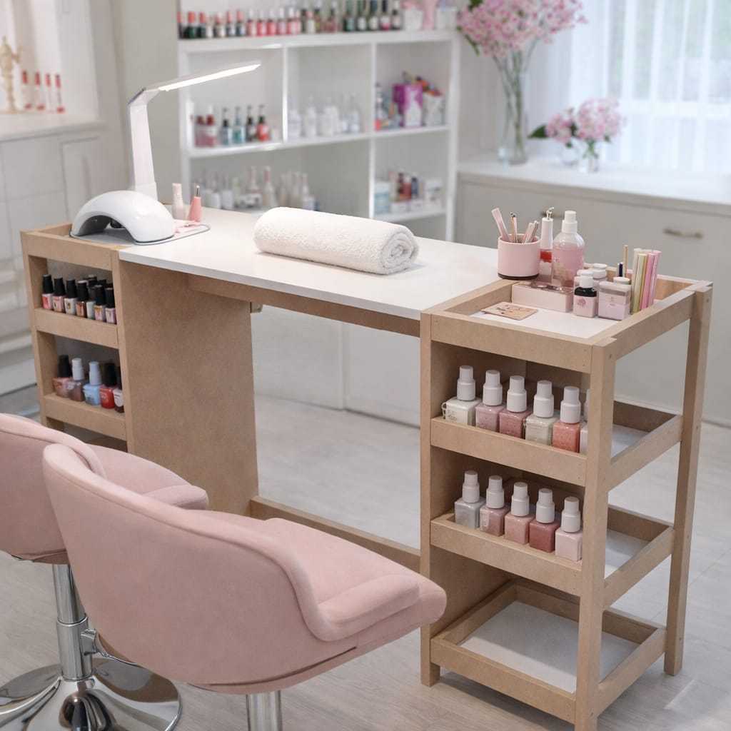 Mesinha Manicure Profissional Completa C/ Organiza