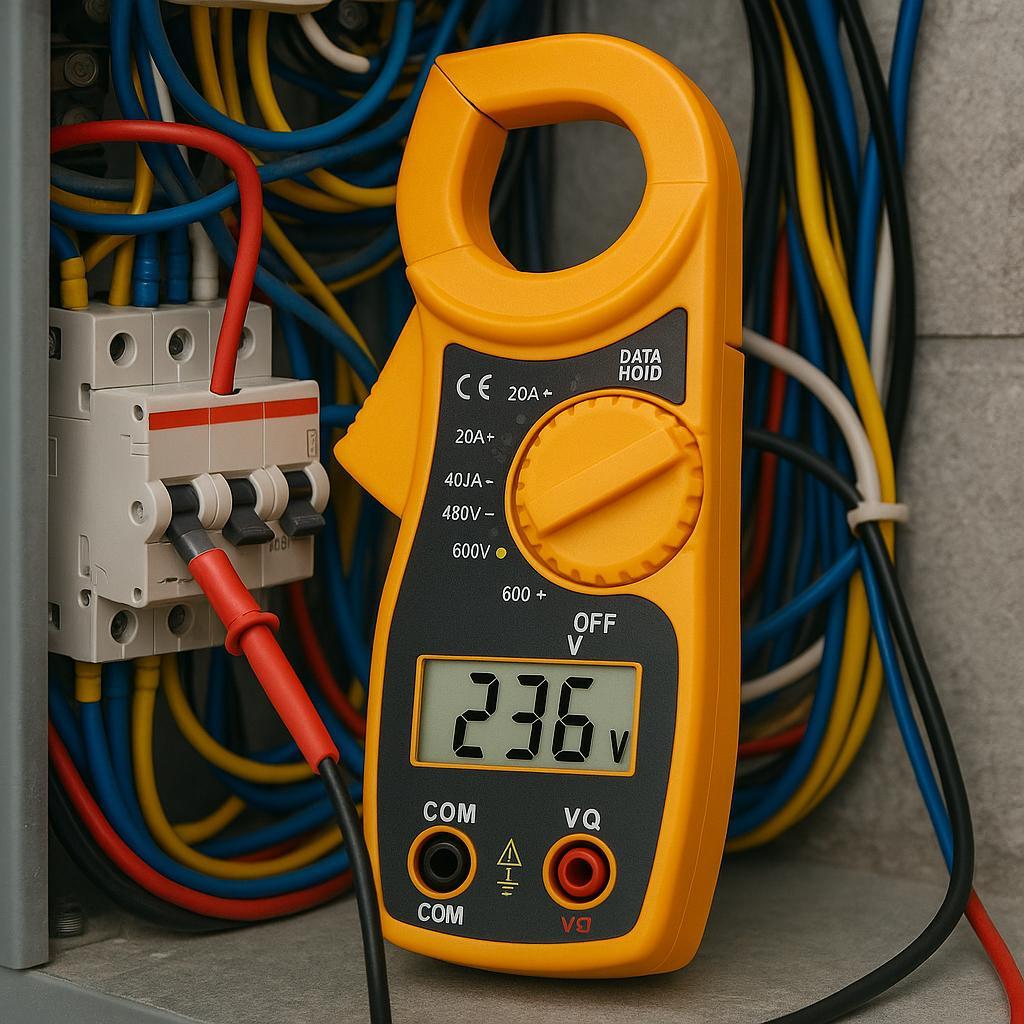 Multímetro profissional | Alta corrente + display