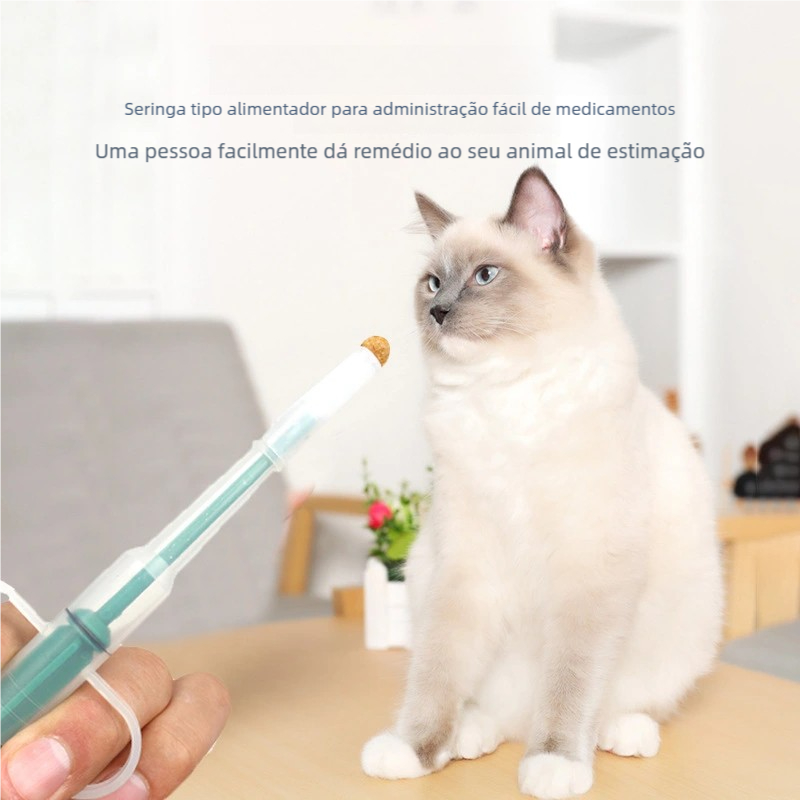 Aplicador de Remédio para Pet  Reutilizável, Ser