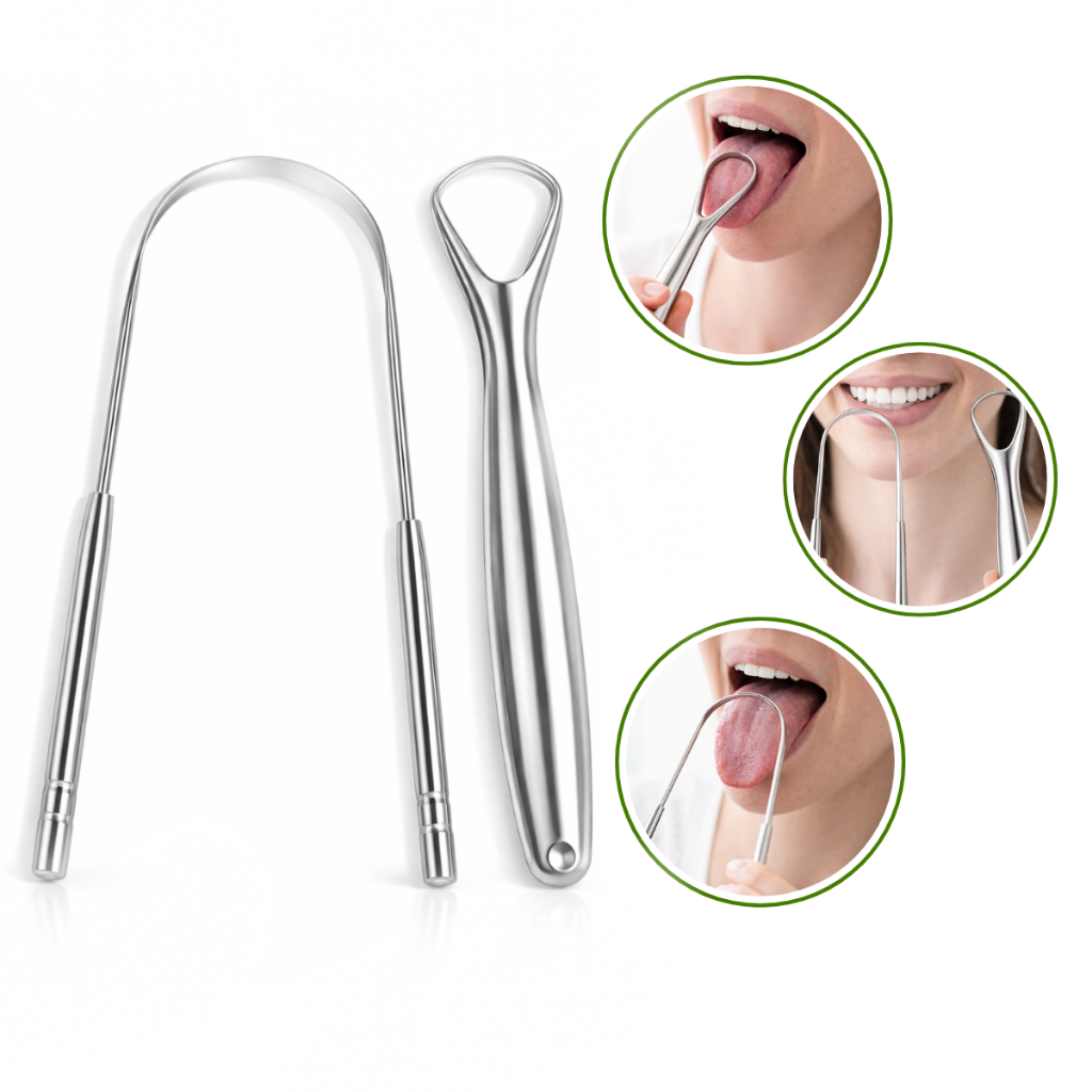 Conjunto Raspadores de Língua Acompanha Modelos F