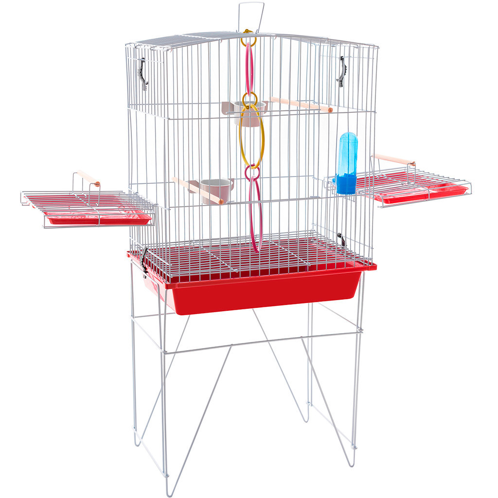 Gaiola Calopsita Mansa Acessórios Completa Para P