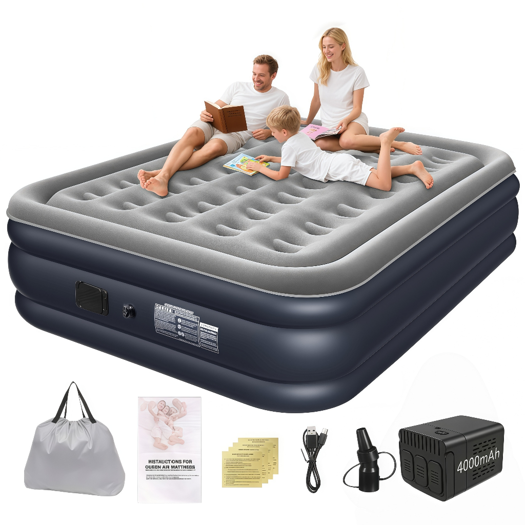 Colchão Inflável Queen Casal KAYOOSI Elétrico 2