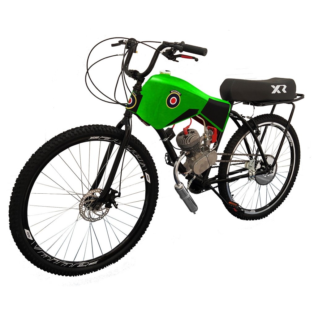 Bicicleta Motorizada 80cc SPITFIRE COM CARENAGEM E