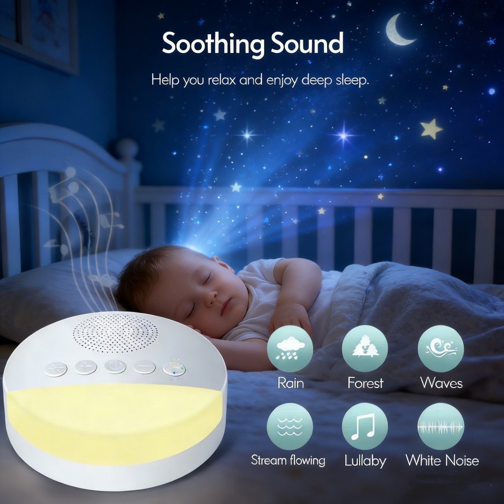Máquina de ruído branco para crianças, Sleep So