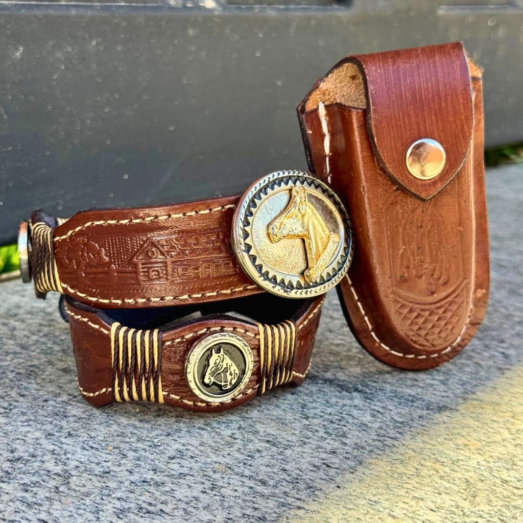 Kit Cinto Infantil Country + Bainha de Canivete em