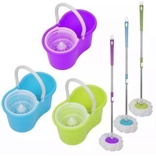 Mop Esfregão Giratório de Limpeza 7 Litros com R