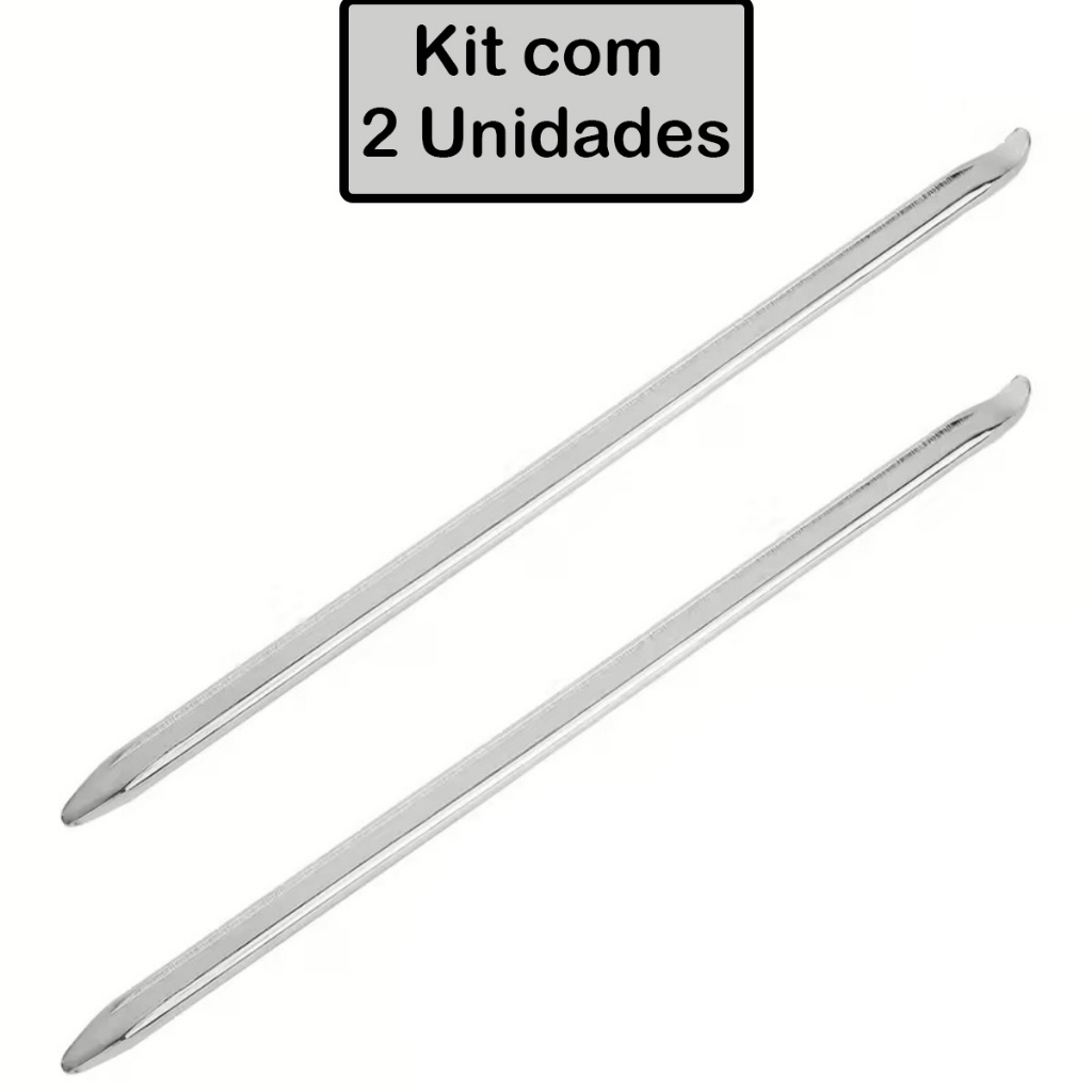 Kit 2 Espátula Borracheiro Chata Alavanca Desmont