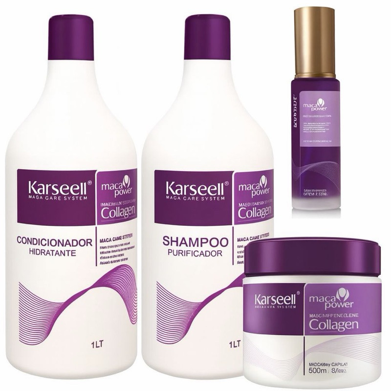 Kit Karseell Platinum Matizador 4 Produtos  Loiro 