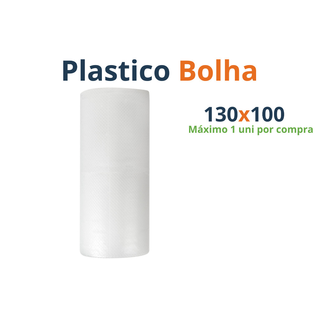 1 Plástico Bolha 130×100 Metros Envio Rápid