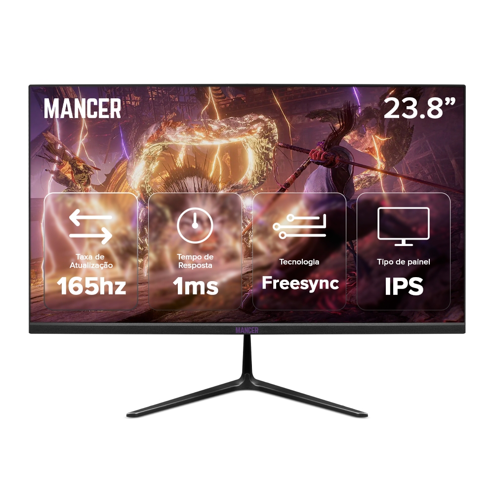 Monitor Gamer Mancer Valak ZX180, 23.8 Pol, IPS, F