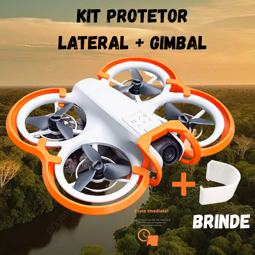 Kit Protetor DJI Neo para Hélices e Gimbal | Evit