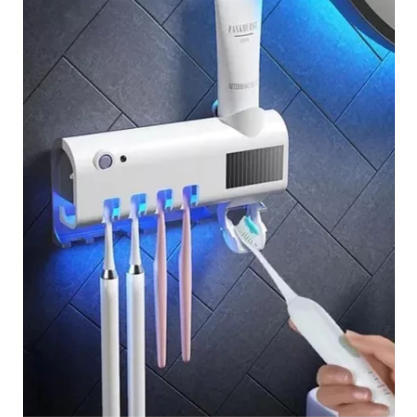Dispenser de Pasta de Dente com Esterilizador UV p