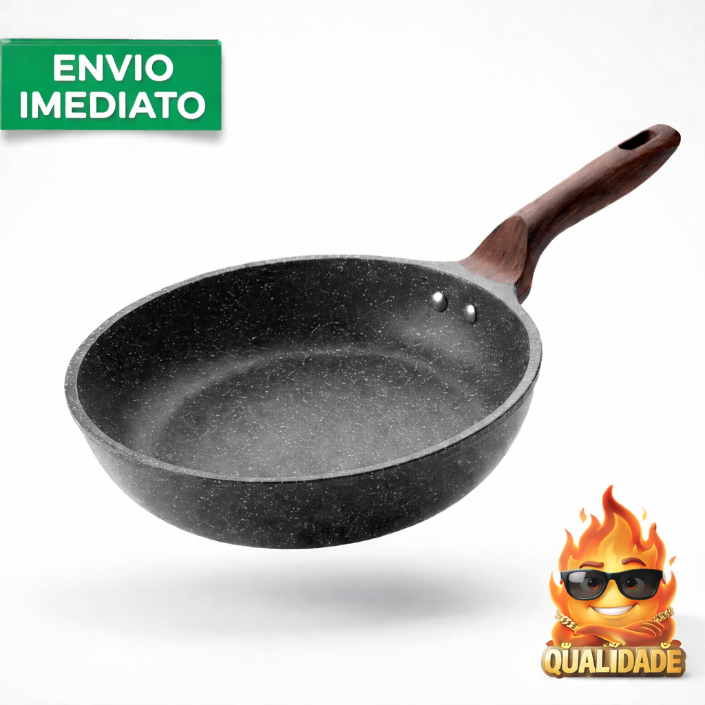 Frigideira Cerâmica Antiaderente 26cm ou 28cm 