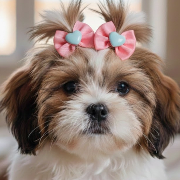 Kit 100 Laços Pet Lacinho Borboleta de Gorgorão 