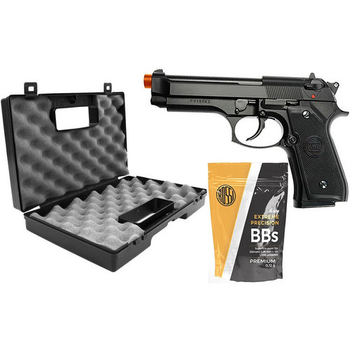 Kit Pistola Airsoft Spring M92 Cano Metal 6mm KWC 