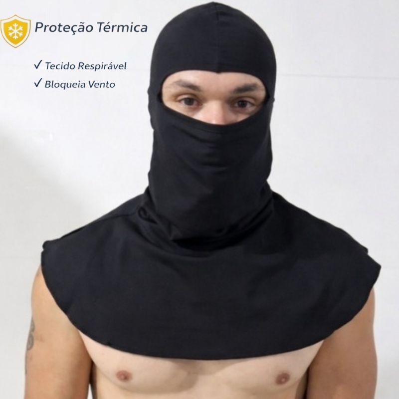 Balaclava Touca Pescador Térmica Acessório Motob