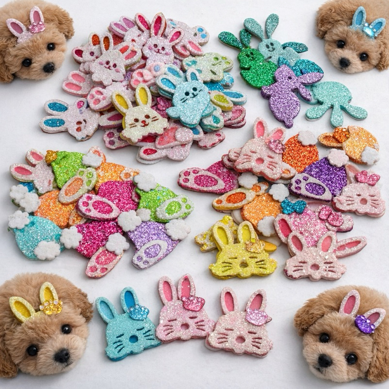 Adesivos Pet Páscoa, Lacinhos adesivos da Páscoa