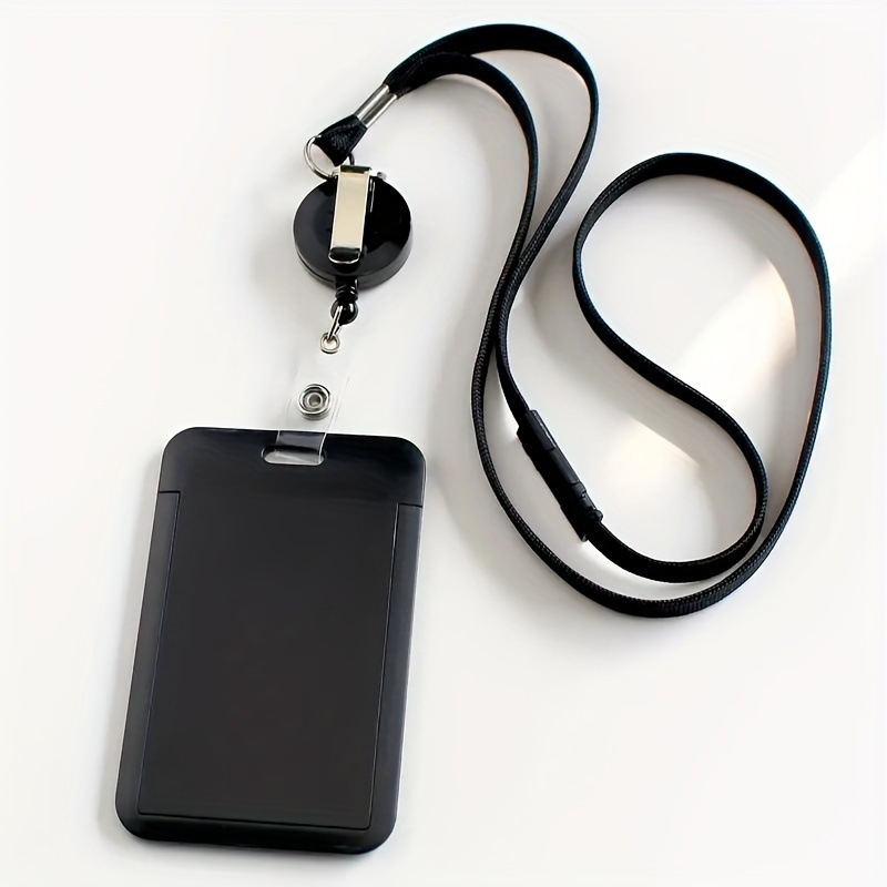 Suporte de Plástico para Cartão Retrátil –