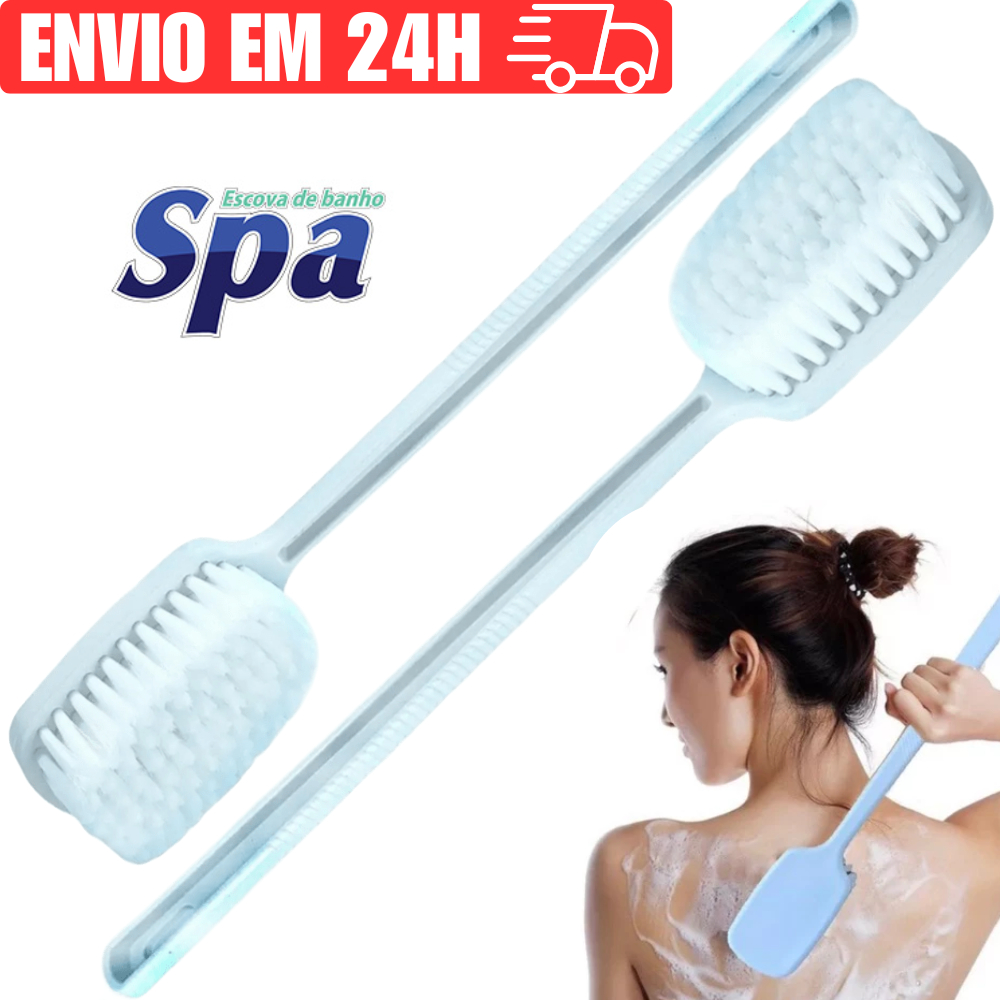 Escova de Banho Costas Grande Massageadora Corpora
