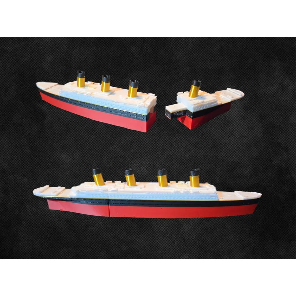 Navio Titanic Decorativo em Impressão 3D  Modelo 