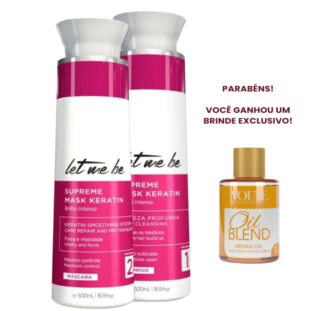Let Me Be Escova Progressiva Supreme Liss Keratin 
