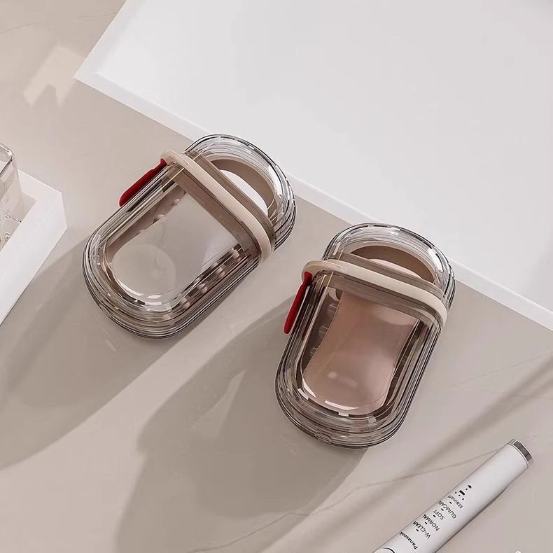 Saboneteira Portátil Para Viagem Caixa de Sabão 