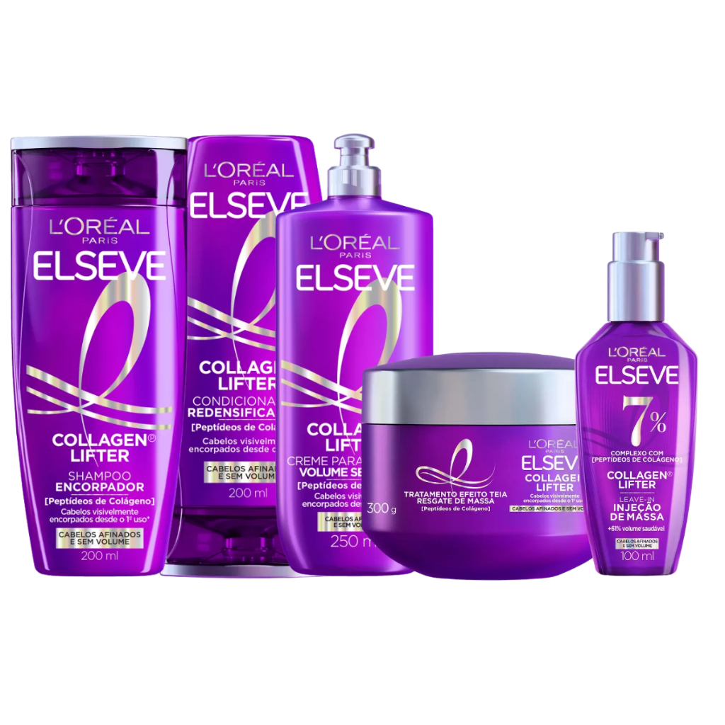 Kit Elseve Colageno Lifter – Shampoo e Condi
