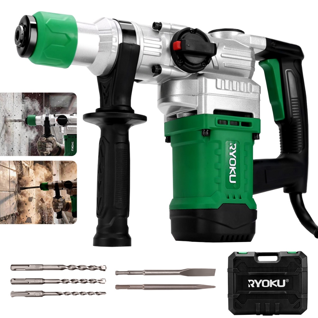 Martelete Rompedor Perfurador Elétrico RYOKU 1500