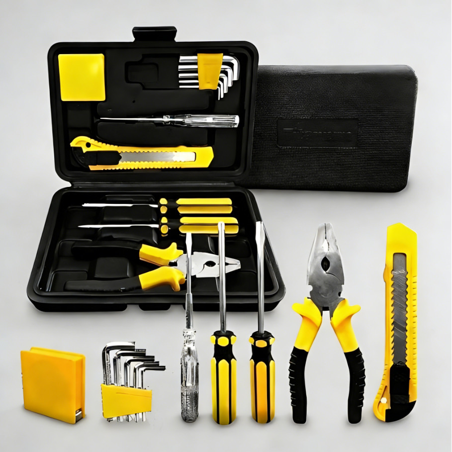 Jogo de Ferramentas 12 Peças Aço Carbono | Kit C