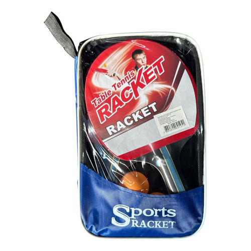 Kit Ping Pong profissional 2 Raquetes E 3 Bolas Te