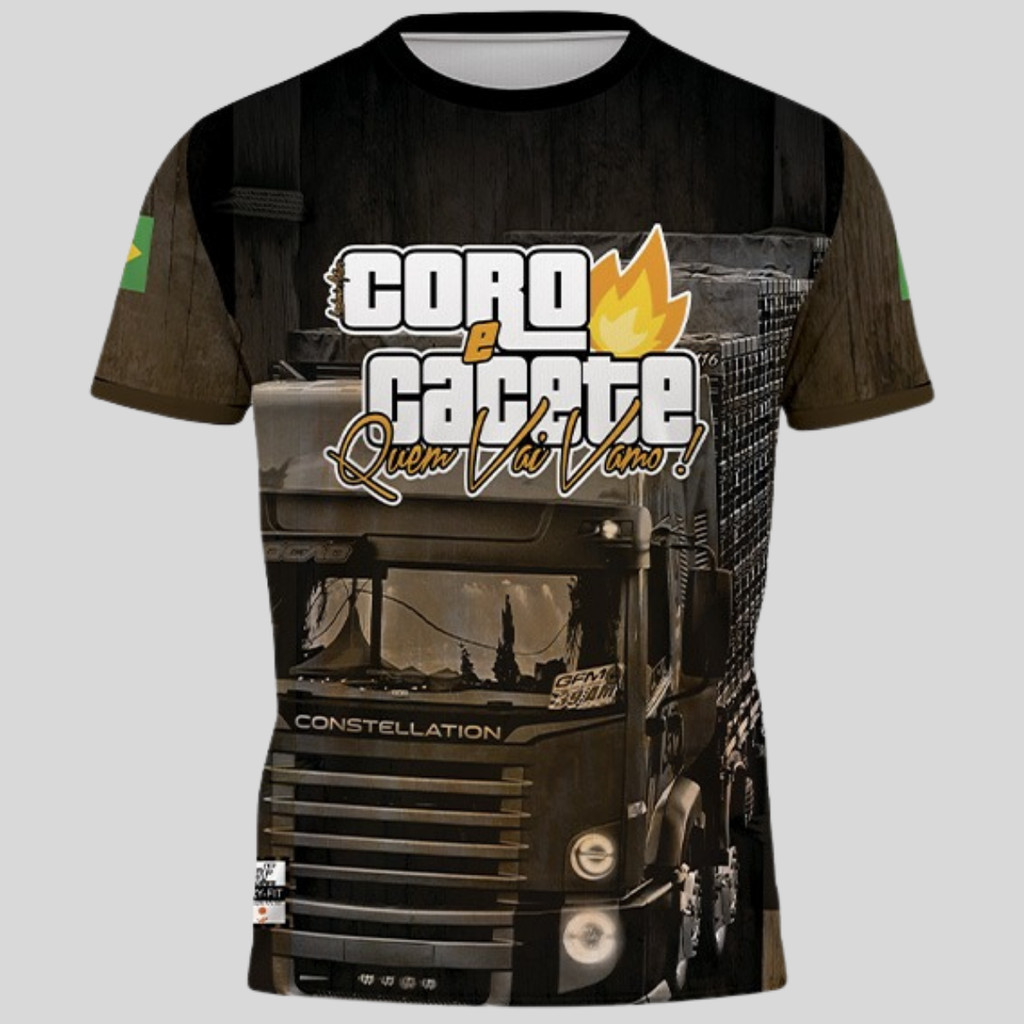 Camiseta Caminhoneiro Rota 262 Estradeiro Camisa C