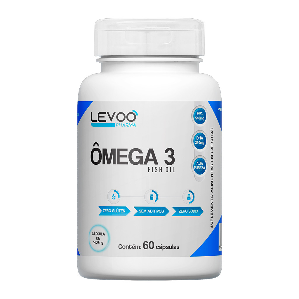 Ômega 3 60 cápsulas Levoo