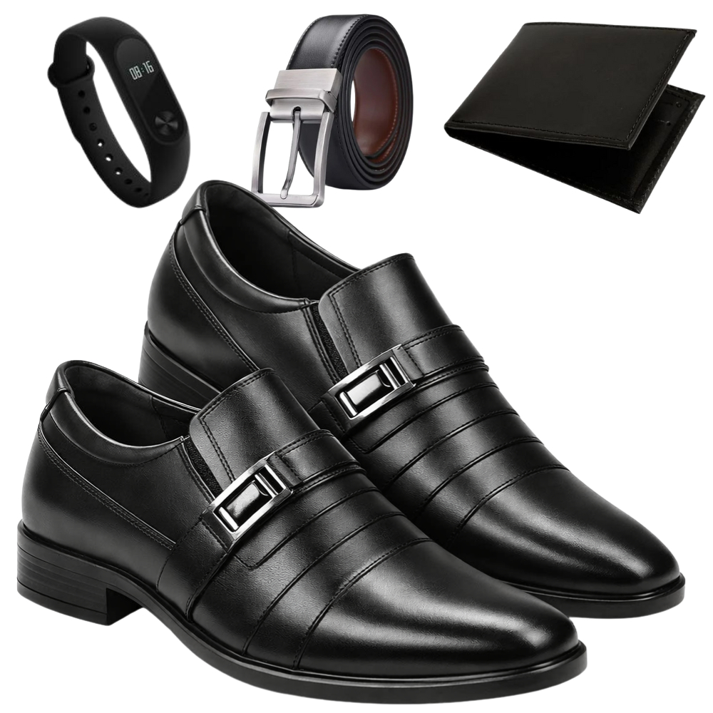Sapato Social Masculino Otimizado + Cinto + Cartei