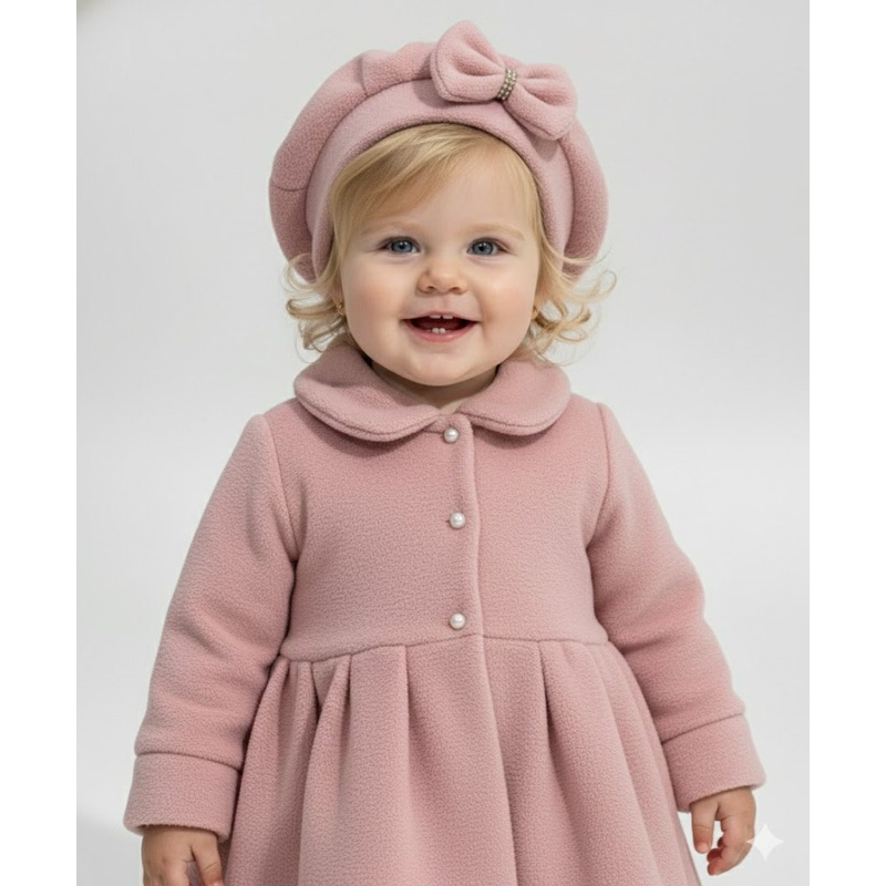 Casaco infantil menina  Conjunto Luxo de Inverno: 