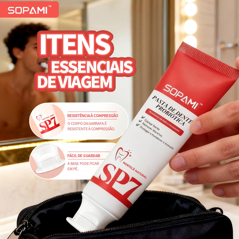 SOPAMI SP7 Pro Pasta De Dente 120g – Clareia