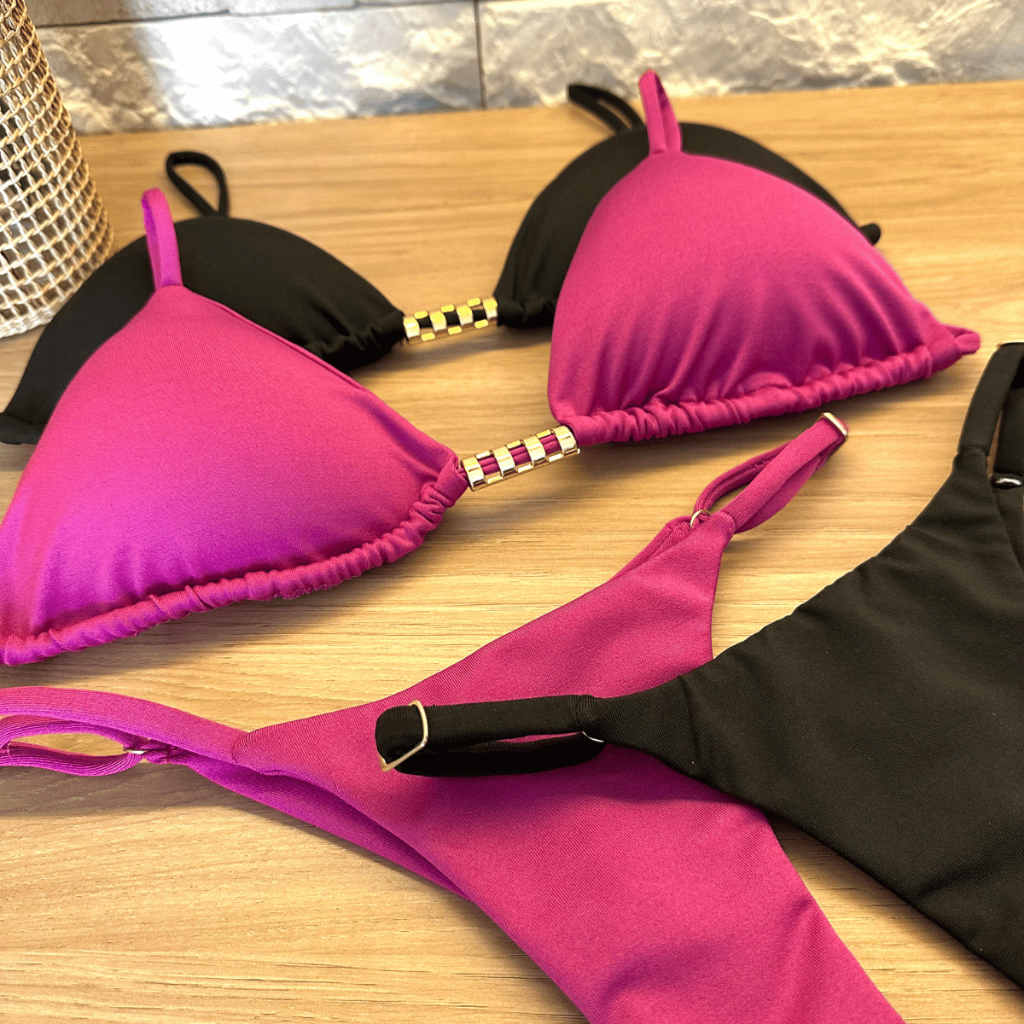 Biquíni de Fita Calcinha Com Regulagem Marquinha 