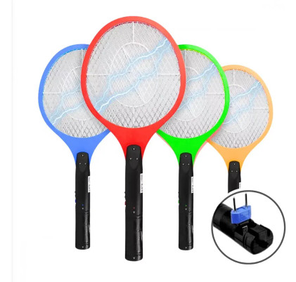 Raquete Elétrica Mata Mosquito Dengue Insetos Rec