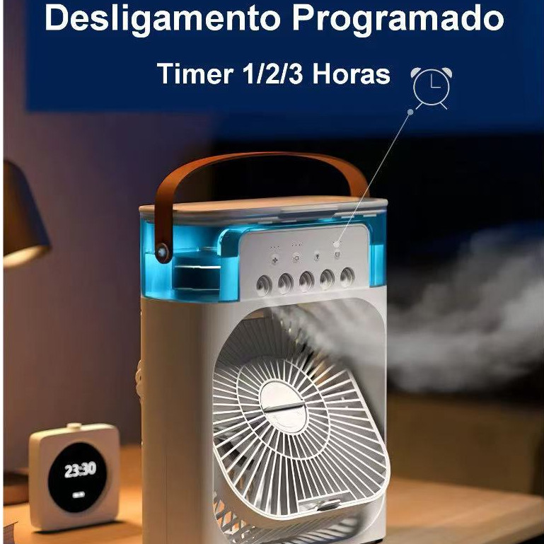 Mini Ar Condicionado Umidificador Ventilador Port�