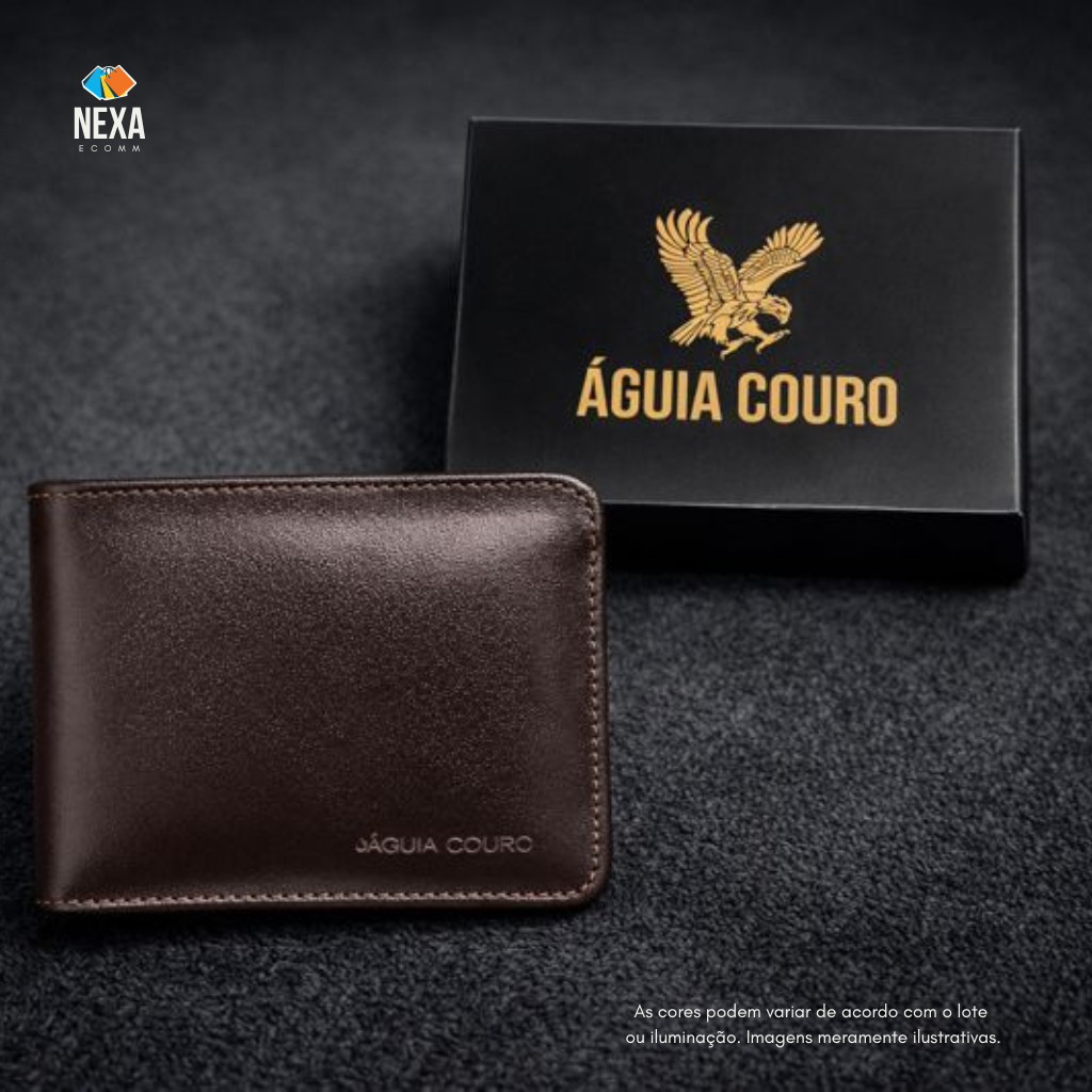 CARTEIRA MASCULINA COURO LEGÍTIMO MONTANA SLIM MA