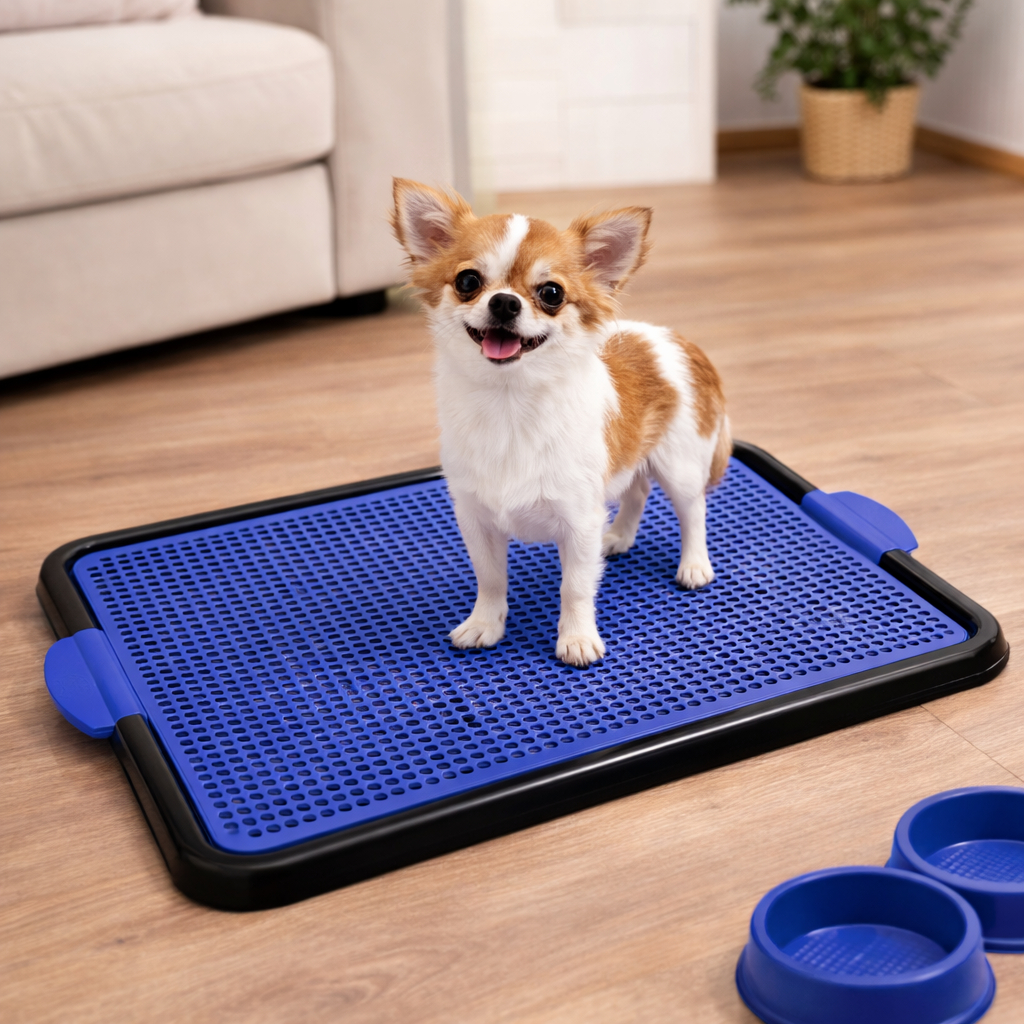 Tapete Sanitário Canino Higiênico Banheiro Pet E