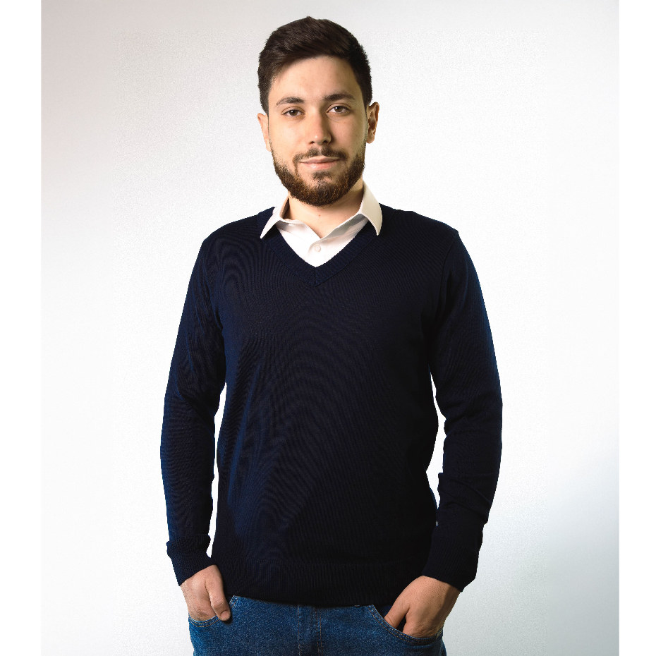 Blusa Sueter Tricot Masculino Inverno Outono Casac