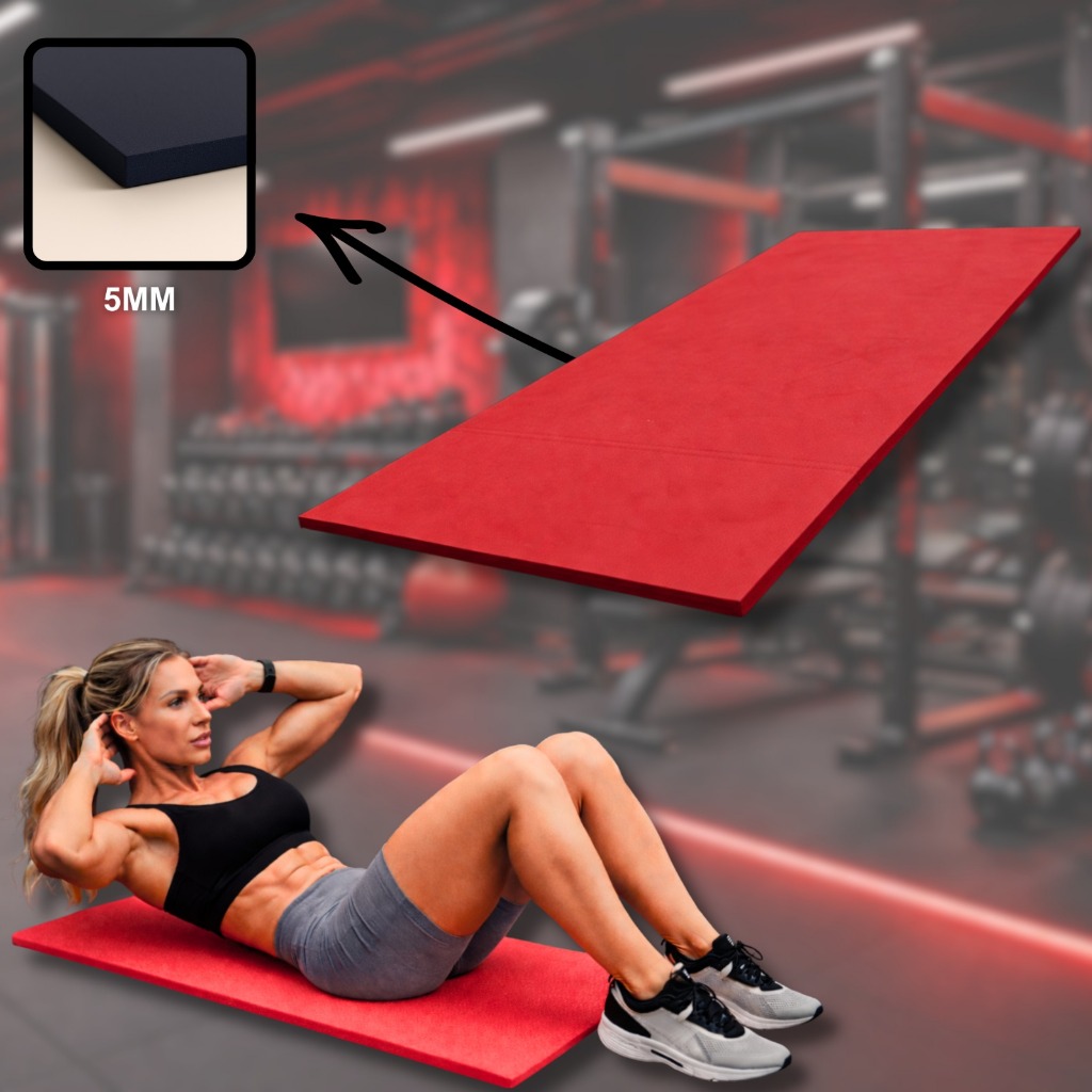 Colchonete EVA 100x50x5mm Academia Yoga Pilates