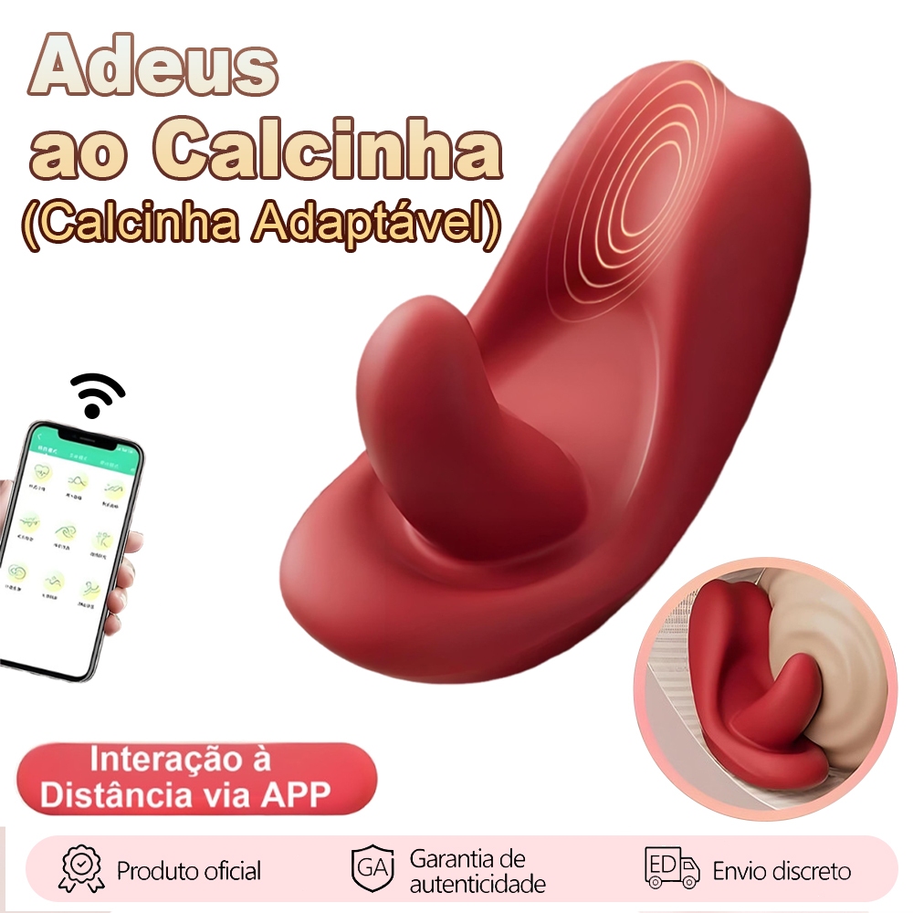 Vibrador de Calcinha Oculto · Vibração Potente 
