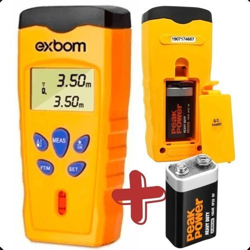 Trena Digital A Laser 18 Metros Tem-d15 com nível