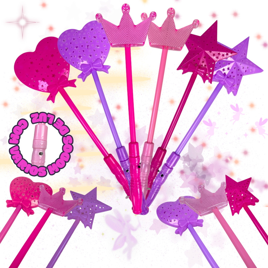 Varinha Mágica Com Luz Led Vários Modos Infantil