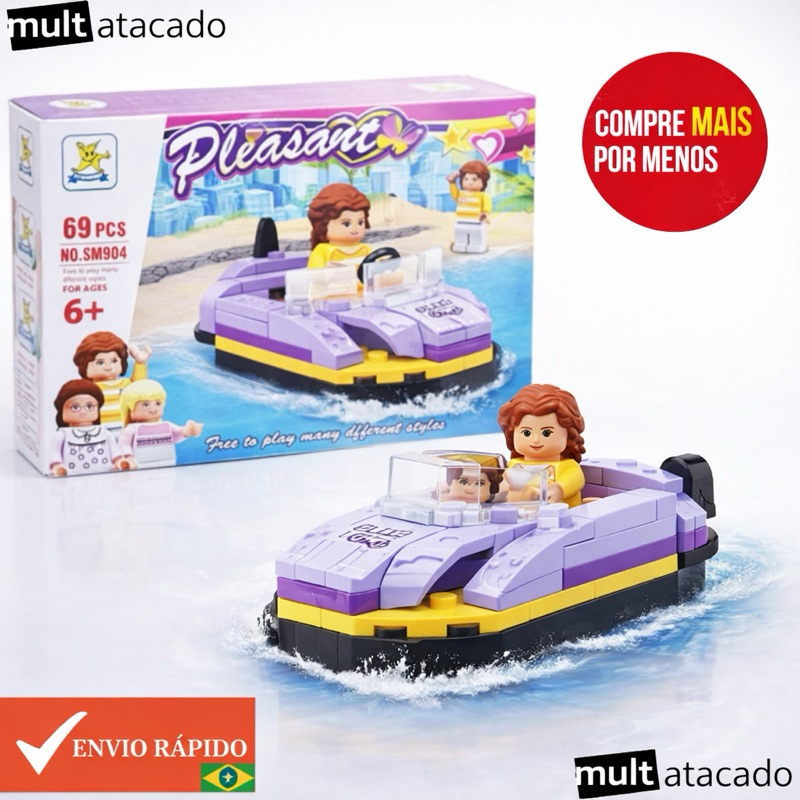 Brinquedo Blocos De Montar-  A partir de 69 peças