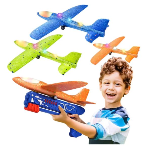 Brinquedo Lançador De Avião Aeromodelador Planad