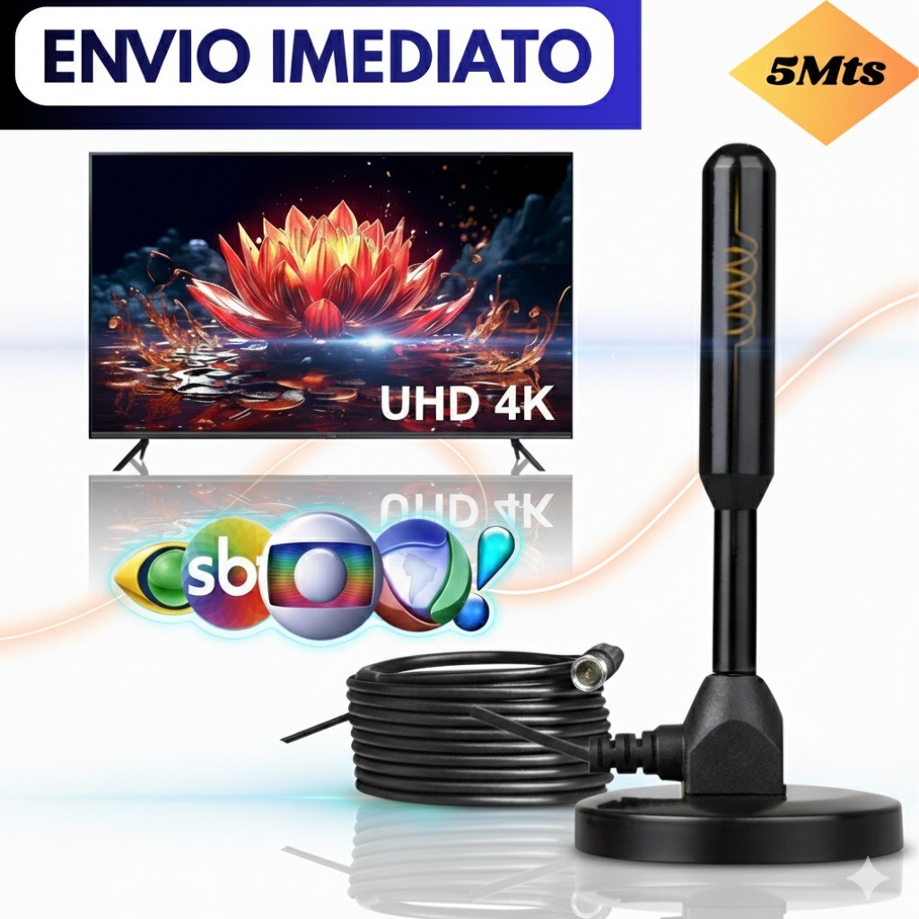 Antena Digital para TV | Imagem HD e Instalação 
